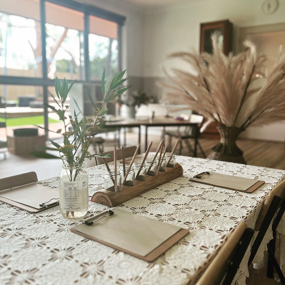 Table and chairs
