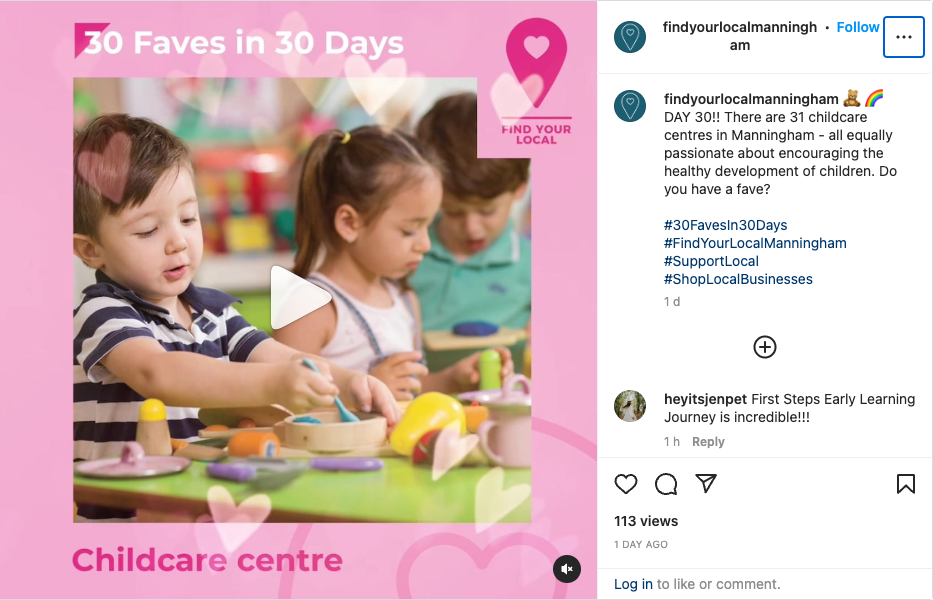 30 Faves in 30 Days Childcare Centres